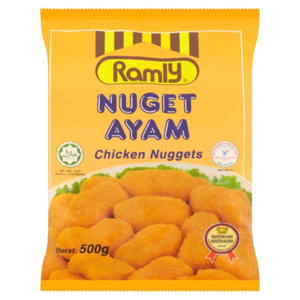 Image of Ramly Nuget Ayam 500g x 24pkt (sold per carton) from Supplybunny.com