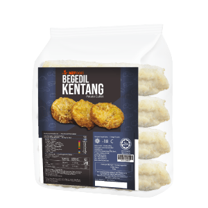 Image of NZ Food Begedil Kentang 260g x 8pcs x 16pkt (sold per carton) from Supplybunny.com