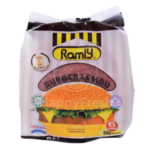Image of Ramly Burger Lembu 300g (50g x 6pcs x 36pkt) (sold per carton) from Supplybunny.com