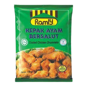 Image of Ramly Kepak Ayam Goreng Bersalut 1kg x 12pkt (sold per carton) from Supplybunny.com