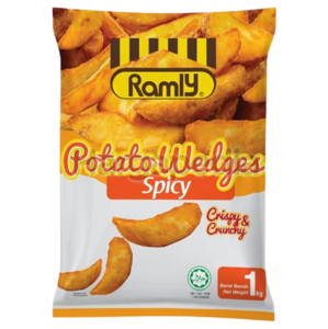 Image of Ramly Potato Wedges 1kg x 10pkt (sold per carton) from Supplybunny.com