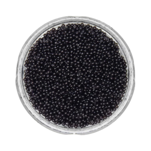 Image of Flying Fish Roe Tobiko Black 80g/jar (sold per jar) from Supplybunny.com