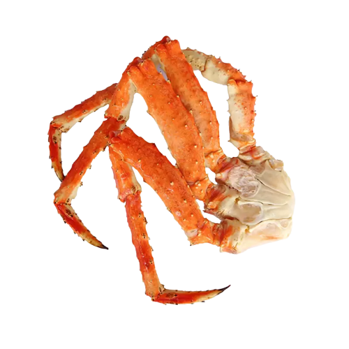 Cooked Alaskan King Crab Legs IQF Large (sold per kg) — HORECA