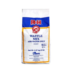 Image of R&H Waffle Mix (02328301) (H) 5lb/pack from Supplybunny.com