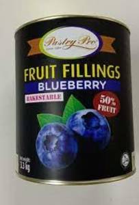 Image of Fruit Filling 50% - Blueberry 3.3kg/tin from Supplybunny.com