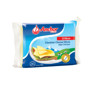 Image of Anchor 12's Processed Cheddar 200g/pack (sold per pack) from Supplybunny.com