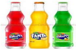 Image of Thailand Fanta Green 250ml/bottle (12 bottles per crate) from Supplybunny.com