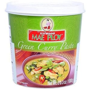 Image of Maeploy Green Curry Paste 1kg/tub (sold per tub) from Supplybunny.com