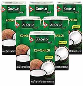 Image of Aroy D Coconut Milk 1L/tub (12 tubs per carton) from Supplybunny.com