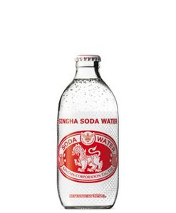 Image of Singha Soda Water 325ml/bottle (sold per bottle) from Supplybunny.com