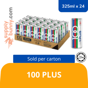 Image of 100 Plus 325ml x 24 (sold per carton) from Supplybunny.com