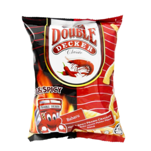 Image of Double Decker Hot & Spicy 60g x 60 (sold per carton) from Supplybunny.com