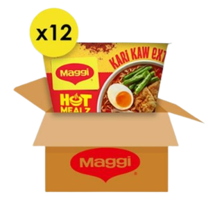 Image of Maggi Hot Mealz Kari Kaw Extra 95g x 12 (sold per carton) from Supplybunny.com