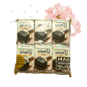 Image of Manna Seasoned Seaweed 9g x 192 (sold per carton) from Supplybunny.com