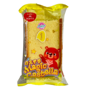 Image of Yami Magic Castella - Vanilla 60g x 30 (sold per carton) from Supplybunny.com