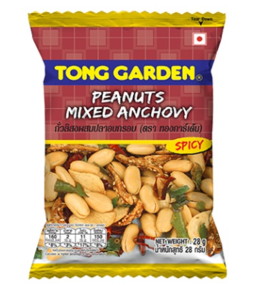 Image of TG Peanuts Mixed Anchovy 28g x 3 x 12 (sold per carton) from Supplybunny.com
