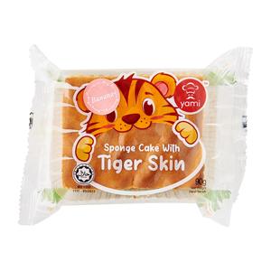 Image of Yami Tiger Skin (Banana) 90g x 28 (sold per carton) from Supplybunny.com