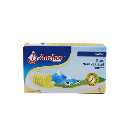 ANCHOR BUTTER 250G SALTED — HORECA Suppliers Supplybunny