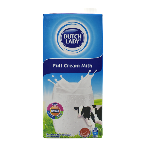 Dutch Lady Full Cream Milk 1L (sold per pack) — HORECA Suppliers
