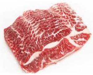 Image of Frozen Australian Beef Brisket Sliced (Point End) (Shabu Shabu) 1.5mm 1kg/pack (Sold per Pack) from Supplybunny.com
