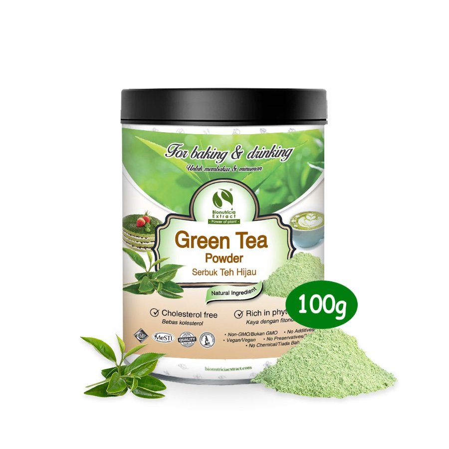 Green Tea Powder (100g) — HORECA Suppliers | Supplybunny
