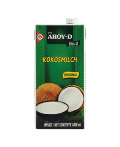 Image of Aroy D - Coconut Milk 1L/pack (12 pack per carton) from Supplybunny.com