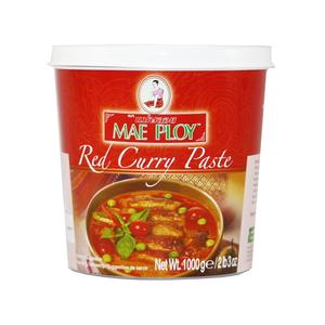 Image of Mae Ploy - Red Curry Paste 1kg/tub (12 tub per carton) from Supplybunny.com