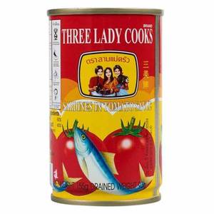 Image of Three Lady Sardines in Tomato Sauce 155gm/can (10 can per bag) from Supplybunny.com