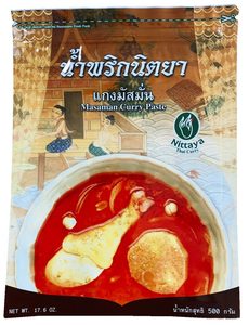 Image of Nittaya - Mansaman Curry 500gm/pack (sold per pack) from Supplybunny.com