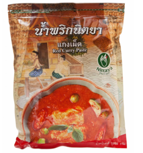 Image of Nittaya - Red Curry 1kg/pack (sold per pack) from Supplybunny.com