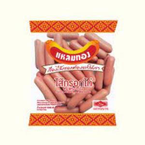 Image of Laem thong Smoked Jumbo Chicken Sausage 14 - 1kg/pack (sold per pack) from Supplybunny.com