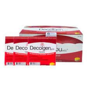 Image of Decolgen - Relieves Colds With Nasal Congestion 4 tablets/pack (25 pack per box) from Supplybunny.com