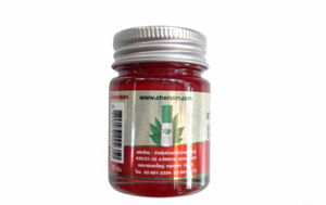 Image of Cheraim Alpinia Galang Herb Red Balm 22gm/bottle (6 bottle per bag) from Supplybunny.com