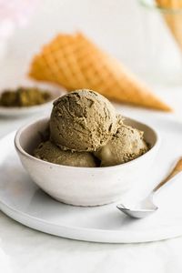 Image of Hojicha Premium Gelato 5L/tub (sold per tub) from Supplybunny.com