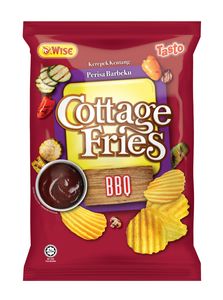 Image of WISE Cottage Fries BBQ 150gm/pack (24 packs per carton) - GBA P.Code: WS601 from Supplybunny.com