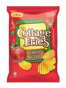 Image of WISE Cottage Fries Tomato Ketchup 150gm/pack (24 packs per carton) - GBA P.Code: WS603 from Supplybunny.com