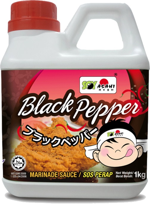 Black Pepper Sauce 1kg/bottle (sold per bottle) — HORECA Suppliers