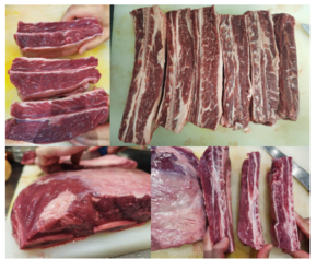Image of AUS Grain-Fed Short Ribs 100D (3 ribs/pack) (sold per weighing) from Supplybunny.com