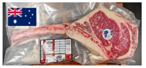 Image of AUS Wagyu Tomahawk (Stanbroke) Elite MB 6/7 (sold per weighing) from Supplybunny.com