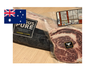 Image of CAAB Angus Ribeye 270D Grainfed MB3 (sold per weighing) from Supplybunny.com