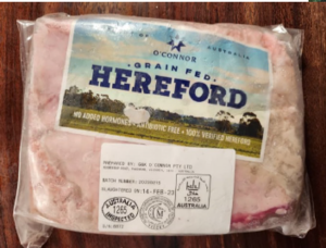 Image of AUS Angus/Hereford MB 5/7 Short Ribs 120D Grain-Fed (2 slab/pack) (sold per weighing) from Supplybunny.com