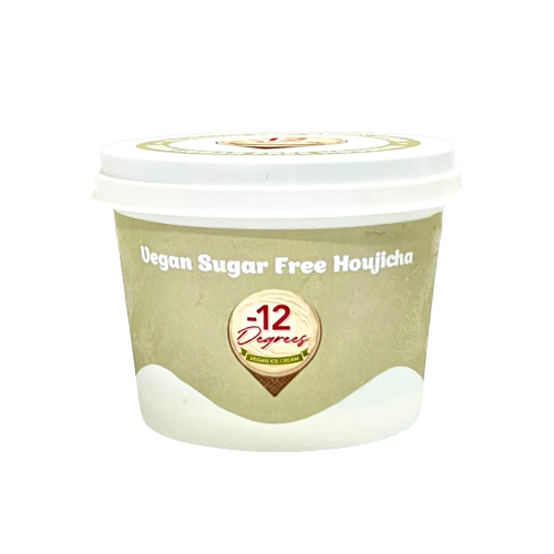 Signature Houjicha Vegan Ice Cream (no sugar added) 400gm/tub (sold per