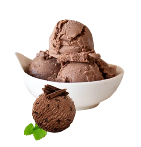 Image of Plant-based Dark Chocolate Gelato (Vegan) (no sugar added) 85gm/tub (sold per tub) from Supplybunny.com