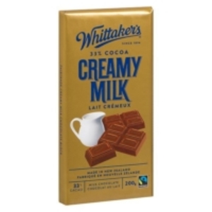 Image of WHITTAKER'S Blocks Creamy Milk 200gm/pack (14 packs per carton) - GBA P.Code: WTK10004 from Supplybunny.com