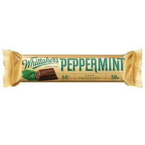 Image of WHITTAKER'S Chunks Dark Peppermint 50gm/pack (36 packs per carton) - GBA P.Code: WTK40006 from Supplybunny.com