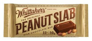 Image of WHITTAKER'S Slab Peanut 50gm/pack (10 packs per carton) - GBA P.Code: WTK52003 from Supplybunny.com