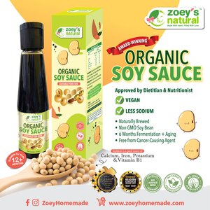 Image of Organic Soy Sauce (210ml) from Supplybunny.com