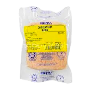 Image of Prima Baguz Chicken Toast Sliced (approx 20 pcs) 500g (sold per pack) from Supplybunny.com