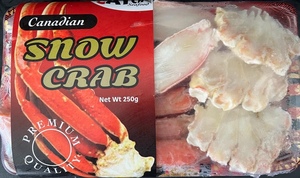 Image of Cooked Snow Crab Leg 250g/pack (sold per pack) from Supplybunny.com