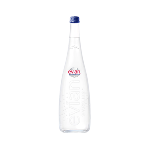 Image of Evian Sparkling Mineral Water 750ml/bottle (12 bottles per carton) from Supplybunny.com